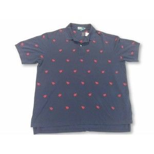 BIG & TALL POLO RALPH LAUREN POLO T-SHIRT MENS  SIZE XLT NAVY COLOR NEW NWT
